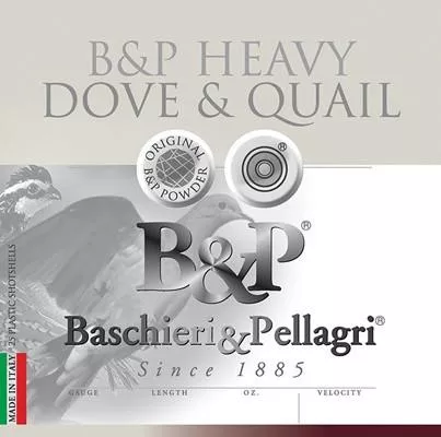 B&P Dove & Quail Shotshells- .410 ga 2-1/2 In 1/2 oz #6 1210 fps 25/ct