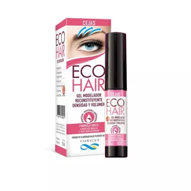 Eco Hair Gel Modelador Cejas Eyebrow Shaping Gel with Natural Ingredients - Gluten Free - Technology Developed By Conicet Argentine Science Agency, 5 ml / 0.16 fl oz