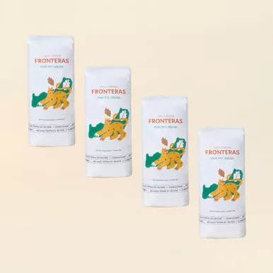 Fronteras Original 4-Piece Combo Yerba Mate Original Flavor, 500 g / 1.1 lb ea (pack of 4)