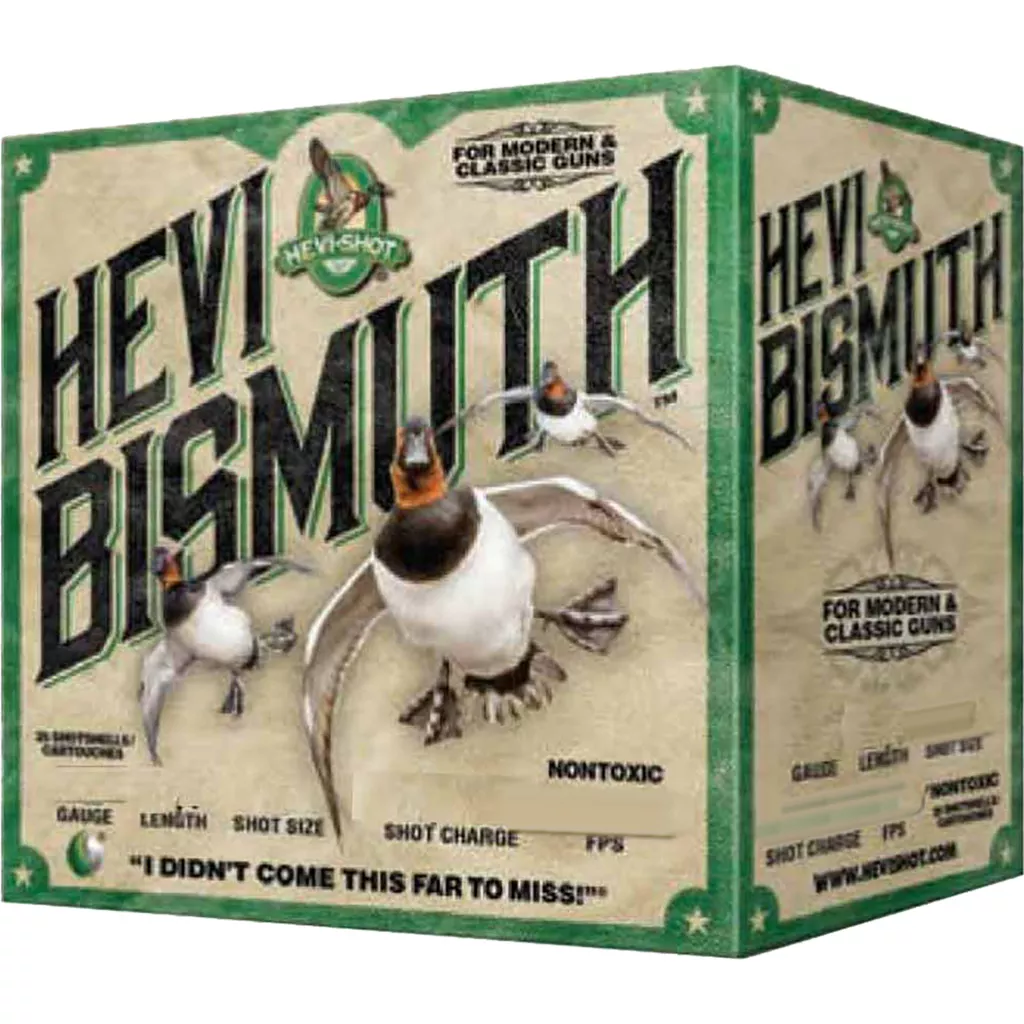 Hevi Shot Bismuth Shotgun Ammo 12 ga. 3 in. 1 3/8 oz. 6 Shot 25 rd.